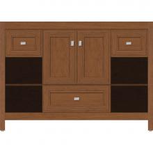 Strasser Woodenwork 55.300 - 48 X 18.5 X 34.5 Alki Cafe Vanity Deco Miter Cinn Cherry Sb