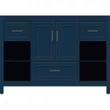 Strasser Woodenwork 58-235 - 48 X 21 X 34.5 Alki Cafe Vanity Deco Miter Lapis Night Sb