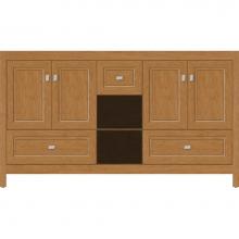 Strasser Woodenwork 55.565 - 60 X 21 X 34.5 Alki Cafe Vanity Ogee Miter Nat Cherry Db