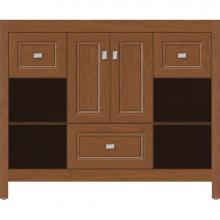 Strasser Woodenwork 55.557 - 42 X 21 X 34.5 Alki Cafe Vanity Ogee Miter Cinn Cherry Sb