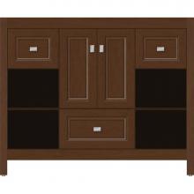 Strasser Woodenwork 55.649 - 42 X 21 X 34.5 Alki Cafe Vanity Ogee Miter Pecan Cherry Sb