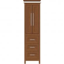 Strasser Woodenwork 50.849 - 19.5 X 18.5 X 70 Belltown Linen Shaker Cinn Cherry