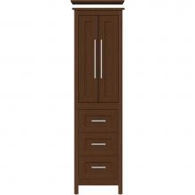 Strasser Woodenwork 55.825 - 19.5 X 21 X 70 Belltown Linen Shaker Pecan Cherry