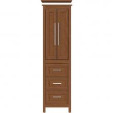 Strasser Woodenwork 55.778 - 19.5 X 21 X 70 Belltown Linen Deco Miter Cinn Cherry