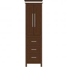Strasser Woodenwork 55.837 - 19.5 X 21 X 70 Belltown Linen Deco Miter Pecan Cherry