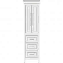 Strasser Woodenwork 55.934 - 19.5 X 18.5 X 70 Belltown Linen Deco Miter Powder Grey