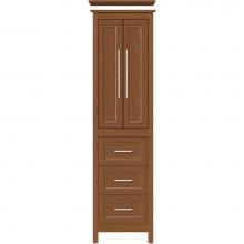 Strasser Woodenwork 55.988 - 19.5 X 18.5 X 70 Belltown Linen Ogee Miter Cinn Cherry