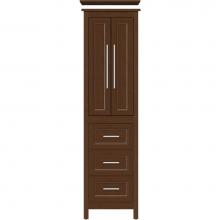 Strasser Woodenwork 56.022 - 19.5 X 18.5 X 70 Belltown Linen Ogee Miter Pecan Cherry