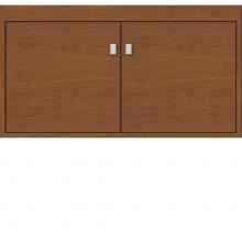 Strasser Woodenwork 20.581 - 36 X 18.5 X 19.75 Sodo Inset Wall Mount Vanity Slab Cinn Cherry Std