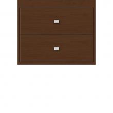 Strasser Woodenwork 20.979 - 24 X 21 X 19.75 Sodo Inset Wall Mount Drw Bank Slab Pecan Cherry