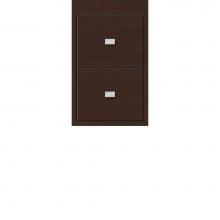 Strasser Woodenwork 20.513 - 12 X 21 X 19.75 Sodo Inset Wall Mount Drw Bank Slab Choc Cherry