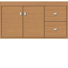 Strasser Woodenwork 20.565 - 36 X 18.5 X 19.75 Sodo Inset Wall Mount Vanity Slab Nat Oak Rh