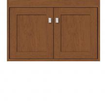 Strasser Woodenwork 20.191 - 30 X 21 X 19.75 Sodo Inset Wall Mount Vanity Shaker Cinn Cherry Std