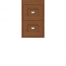 Strasser Woodenwork 20.371 - 12 X 18.5 X 19.75 Sodo Inset Wall Mount Drw Bank Shaker Cinn Cherry