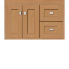 Strasser Woodenwork 20.175 - 30 X 21 X 19.75 Sodo Inset Wall Mount Vanity Shaker Nat Oak Rh