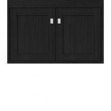 Strasser Woodenwork 21.645 - 30 X 21 X 19.75 Sodo Inset Wall Mount Vanity Shaker Midnight Oak Std