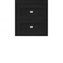 Strasser Woodenwork 21.648 - 18 X 21 X 19.75 Sodo Inset Wall Mount Drw Bank Shaker Midnight Oak