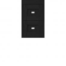 Strasser Woodenwork 21.649 - 12 X 21 X 19.75 Sodo Inset Wall Mount Drw Bank Shaker Midnight Oak