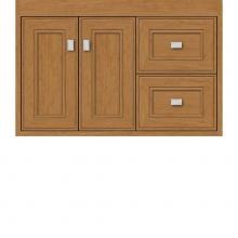 Strasser Woodenwork 20.870 - 30 X 18.5 X 19.75 Sodo Inset Wall Mount Vanity Deco Miter Nat Cherry Rh