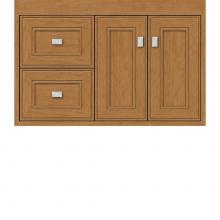 Strasser Woodenwork 20.740 - 30 X 21 X 19.75 Sodo Inset Wall Mount Vanity Deco Miter Nat Cherry Lh