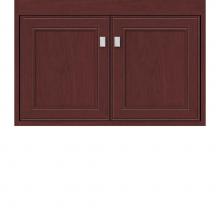 Strasser Woodenwork 20.752 - 30 X 21 X 19.75 Sodo Inset Wall Mount Vanity Deco Miter Dk Cherry Std