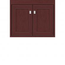 Strasser Woodenwork 20.902 - 24 X 18.5 X 19.75 Sodo Inset Wall Mount Vanity Deco Miter Dk Cherry Std