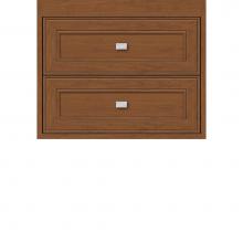 Strasser Woodenwork 20.911 - 24 X 18.5 X 19.75 Sodo Inset Wall Mount Drw Bank Deco Miter Cinn Cherry