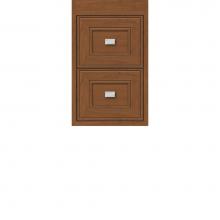 Strasser Woodenwork 20.931 - 12 X 18.5 X 19.75 Sodo Inset Wall Mount Drw Bank Deco Miter Cinn Cherry