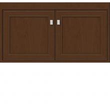 Strasser Woodenwork 21.405 - 36 X 21 X 19.75 Sodo Inset Wall Mount Vanity Deco Miter Pecan Cherry Std