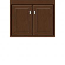 Strasser Woodenwork 21.423 - 24 X 18.5 X 19.75 Sodo Inset Wall Mount Vanity Deco Miter Pecan Cherry Std