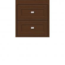 Strasser Woodenwork 21.425 - 18 X 18.5 X 19.75 Sodo Inset Wall Mount Drw Bank Deco Miter Pecan Cherry