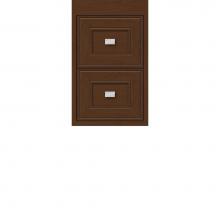 Strasser Woodenwork 21.426 - 12 X 18.5 X 19.75 Sodo Inset Wall Mount Drw Bank Deco Miter Pecan Cherry