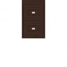 Strasser Woodenwork 20.793 - 12 X 21 X 19.75 Sodo Inset Wall Mount Drw Bank Deco Miter Choc Cherry