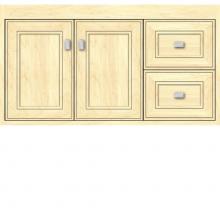 Strasser Woodenwork 20.844 - 36 X 18.5 X 19.75 Sodo Inset Wall Mount Vanity Deco Miter Nat Maple Rh