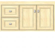 Strasser Woodenwork 20.714 - 36 X 21 X 19.75 Sodo Inset Wall Mount Vanity Deco Miter Nat Maple Lh