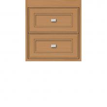 Strasser Woodenwork 20.785 - 18 X 21 X 19.75 Sodo Inset Wall Mount Drw Bank Deco Miter Nat Oak