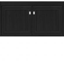 Strasser Woodenwork 21.698 - 36 X 21 X 19.75 Sodo Inset Wall Mount Vanity Deco Miter Midnight Oak Std