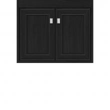 Strasser Woodenwork 21.716 - 24 X 18.5 X 19.75 Sodo Inset Wall Mount Vanity Deco Miter Midnight Oak Std