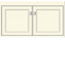 Strasser Woodenwork 20.868 - 36 X 18.5 X 19.75 Sodo Inset Wall Mount Vanity Deco Miter Sat Biscuit Std