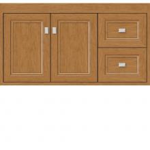 Strasser Woodenwork 22.378 - 36 X 21 X 19.75 Sodo Inset Wall Mount Vanity Ogee Miter Nat Cherry Rh