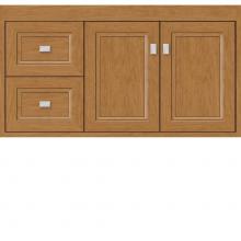 Strasser Woodenwork 22.388 - 36 X 21 X 19.75 Sodo Inset Wall Mount Vanity Ogee Miter Nat Cherry Lh