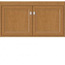 Strasser Woodenwork 22.398 - 36 X 21 X 19.75 Sodo Inset Wall Mount Vanity Ogee Miter Nat Cherry Std