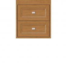 Strasser Woodenwork 22.458 - 18 X 21 X 19.75 Sodo Inset Wall Mount Drw Bank Ogee Miter Nat Cherry