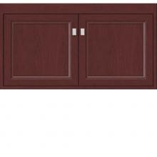 Strasser Woodenwork 22.400 - 36 X 21 X 19.75 Sodo Inset Wall Mount Vanity Ogee Miter Dk Cherry Std