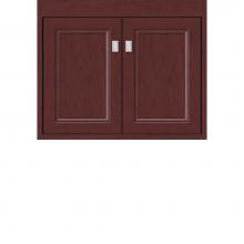 Strasser Woodenwork 22.440 - 24 X 21 X 19.75 Sodo Inset Wall Mount Vanity Ogee Miter Dk Cherry Std