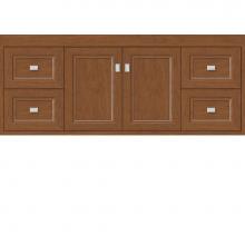 Strasser Woodenwork 22.499 - 48 X 18.5 X 19.75 Sodo Inset Wall Mount Vanity Ogee Miter Cinn Cherry Sb