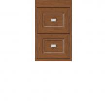 Strasser Woodenwork 22.718 - 12 X 18.5 X 19.75 Sodo Inset Wall Mount Drw Bank Ogee Miter Cinn Cherry