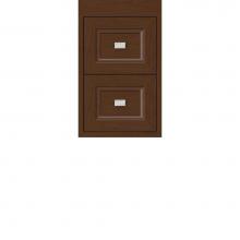 Strasser Woodenwork 22.754 - 12 X 18.5 X 19.75 Sodo Inset Wall Mount Drw Bank Ogee Miter Pecan Cherry