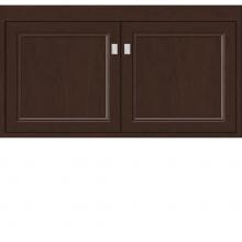 Strasser Woodenwork 22.555 - 36 X 18.5 X 19.75 Sodo Inset Wall Mount Vanity Ogee Miter Choc Cherry Std