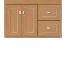 Strasser Woodenwork 22.567 - 30 X 18.5 X 19.75 Sodo Inset Wall Mount Vanity Ogee Miter Nat Oak Rh